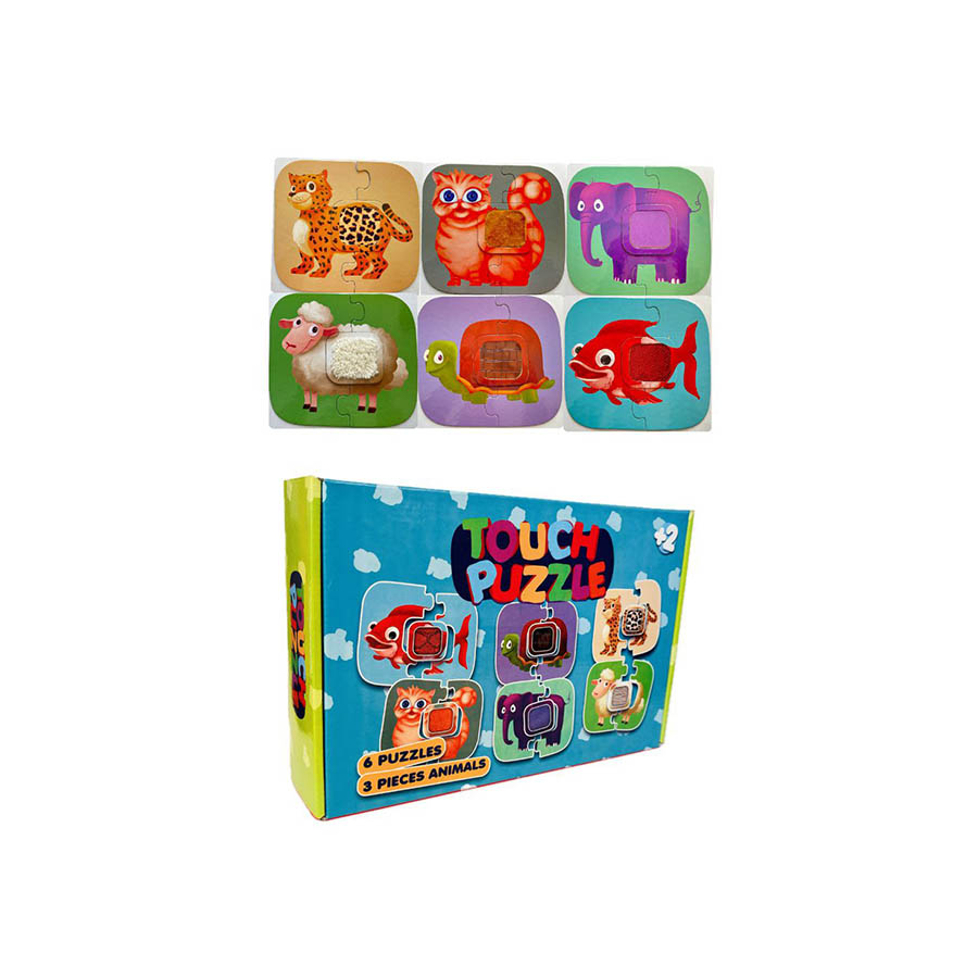 بازی تاچ پازل فرفره های رنگی پویا