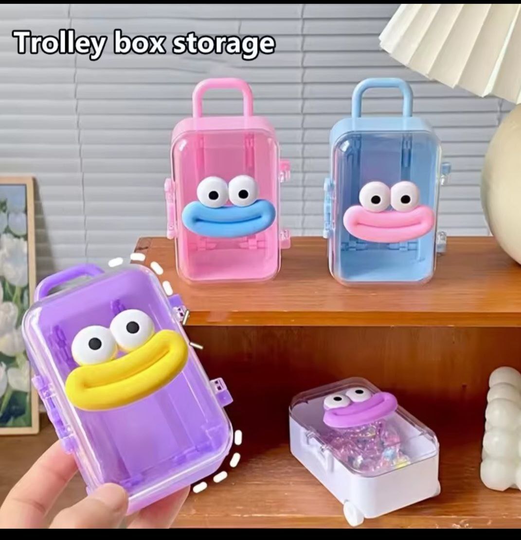 چمدان مینی اکسسوری طرح لبخند