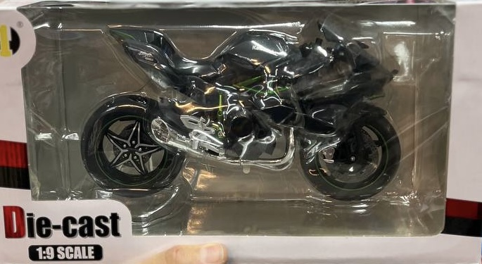 ماکت موتور کاوازاکی فلزی دودزا