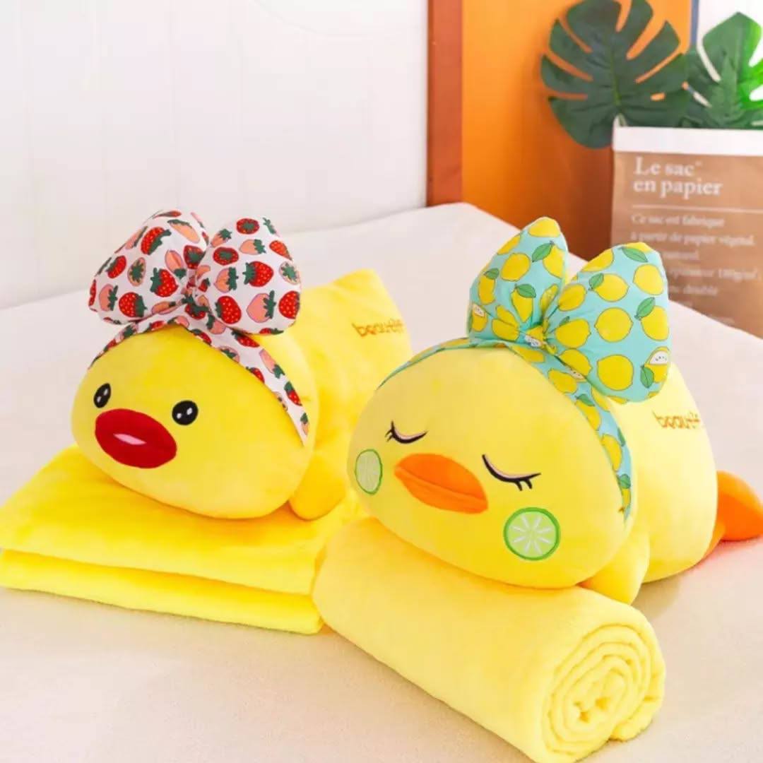 پتو بالشتی عروسکی طرح جوجه خوابیده