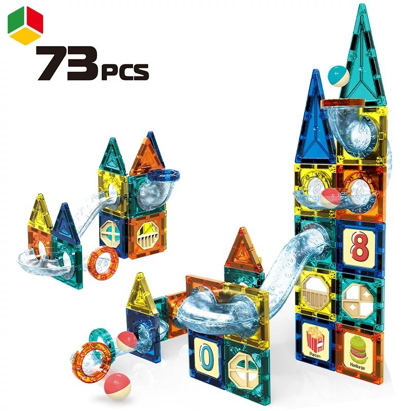 اسباب بازی مگنت تایل ساختنی73 قطعه