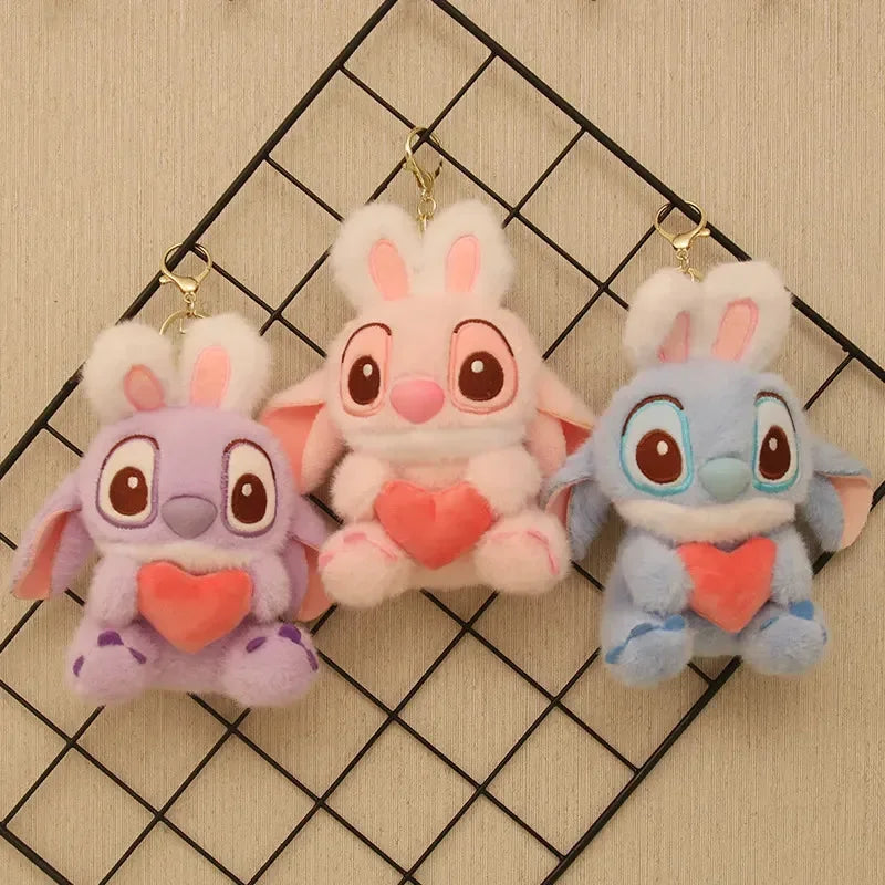 آویز استیچ قلب بدست پولیشی