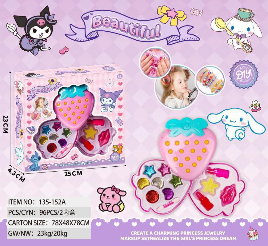 ست آرایشی طرح توت فرنگی