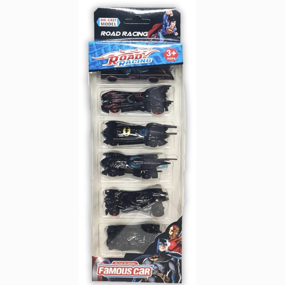 ماشین بتمن فلزی ۶تایی