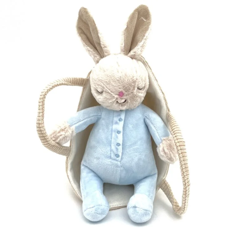 عروسک خرگوش سبدی وارداتی