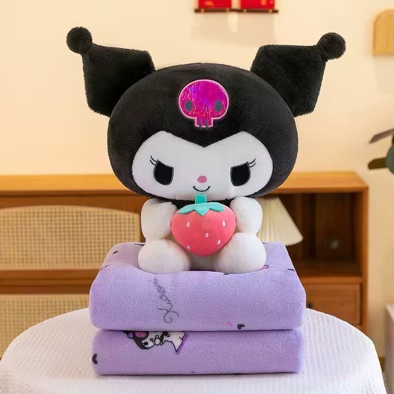 عروسک سانریو توت فرنگی پتودار