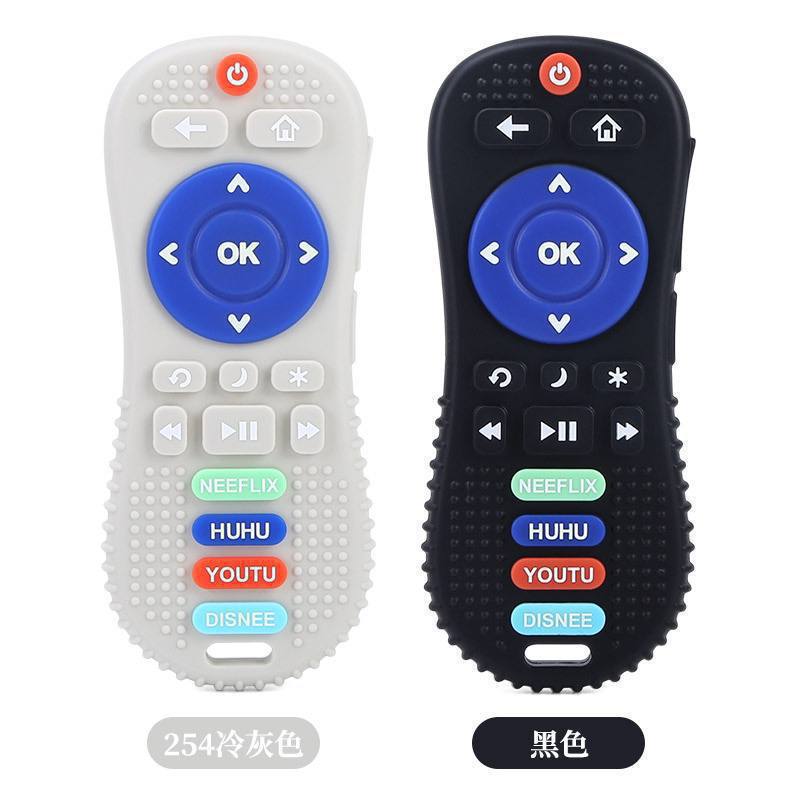 دندانگیر نوزادی طرح ریموت تلویزیون تمام سیلیکونی