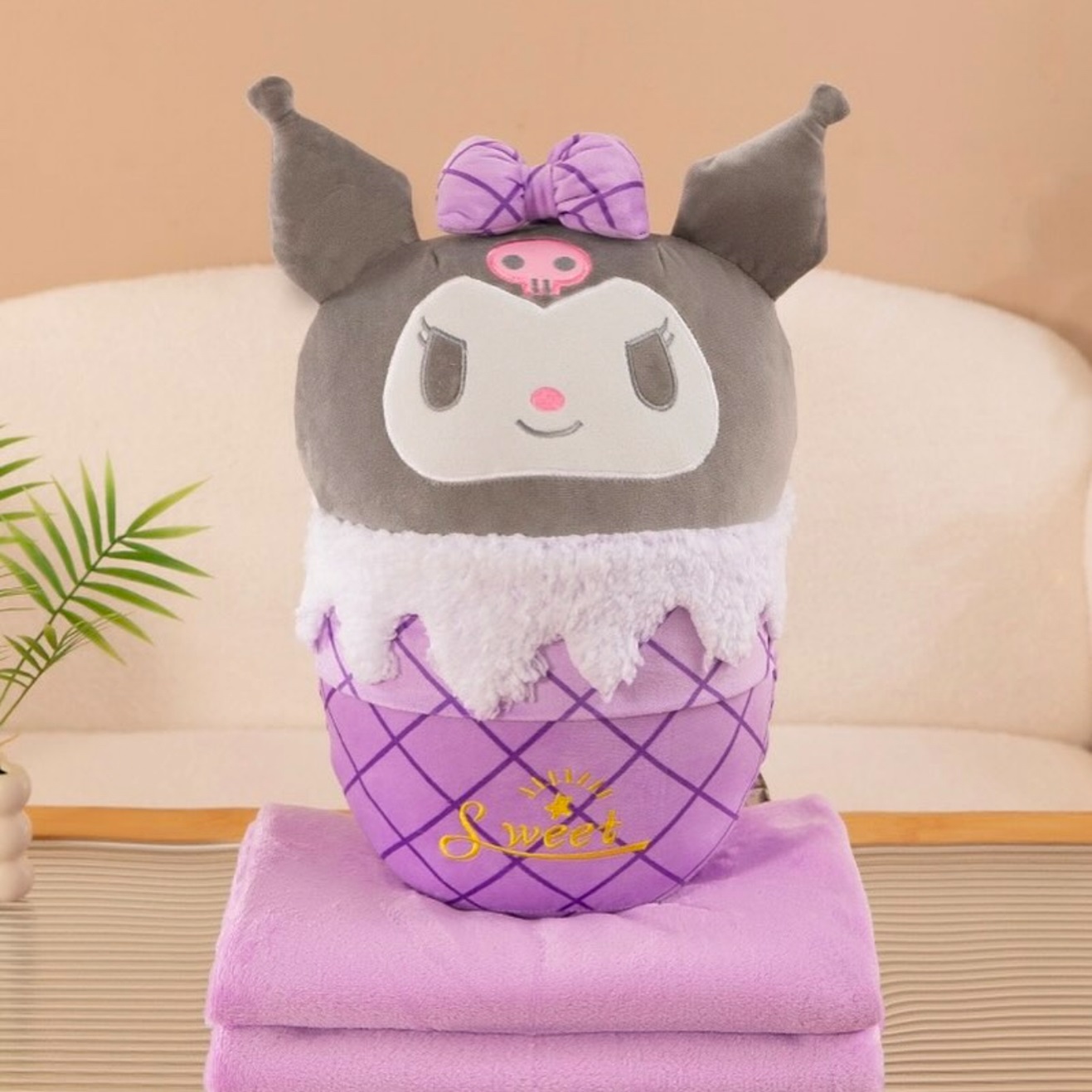 عروسک پتو بالشتی سانریو اورجینال