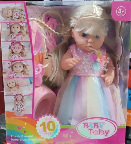 عروسک مدل بیبی توبی ارتفاع 37 سانتی متر
