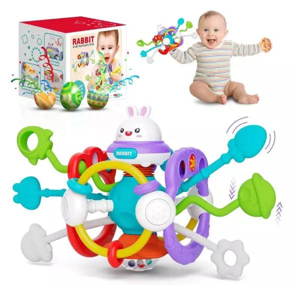 اسباب بازی بیزی بال و دست ورزی طرح خرگوش