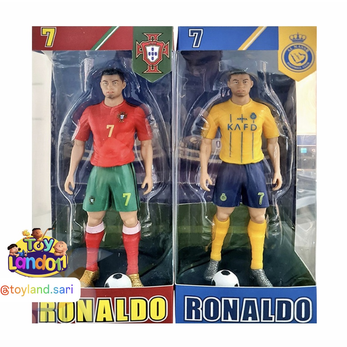 اکشن فیگور رونالدو جعبه ای