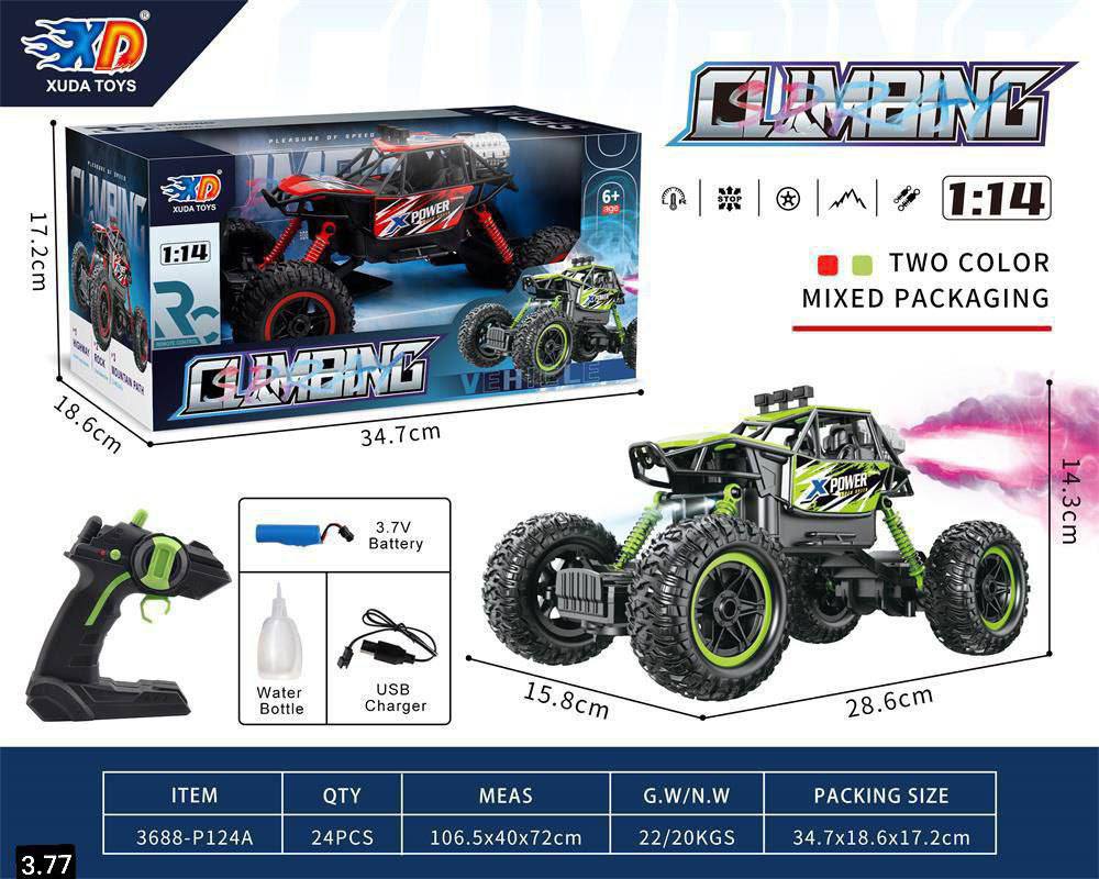 ماشین کنترلی شارژی طرح آفرود دودزا