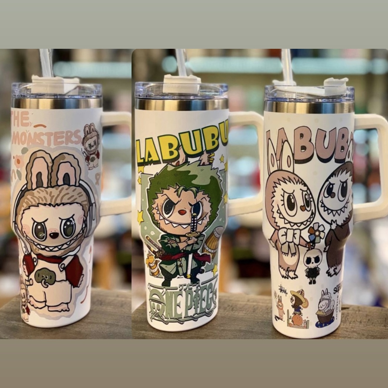 تامبلر دسته دار طرح لبوبو