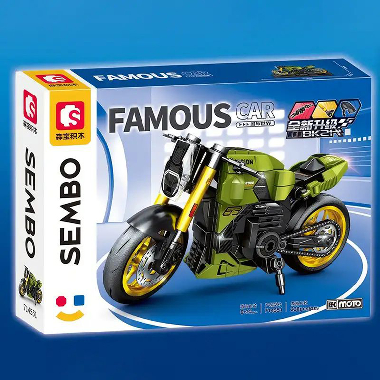 ساختنی (لگو) موتور سمبو SEMBO