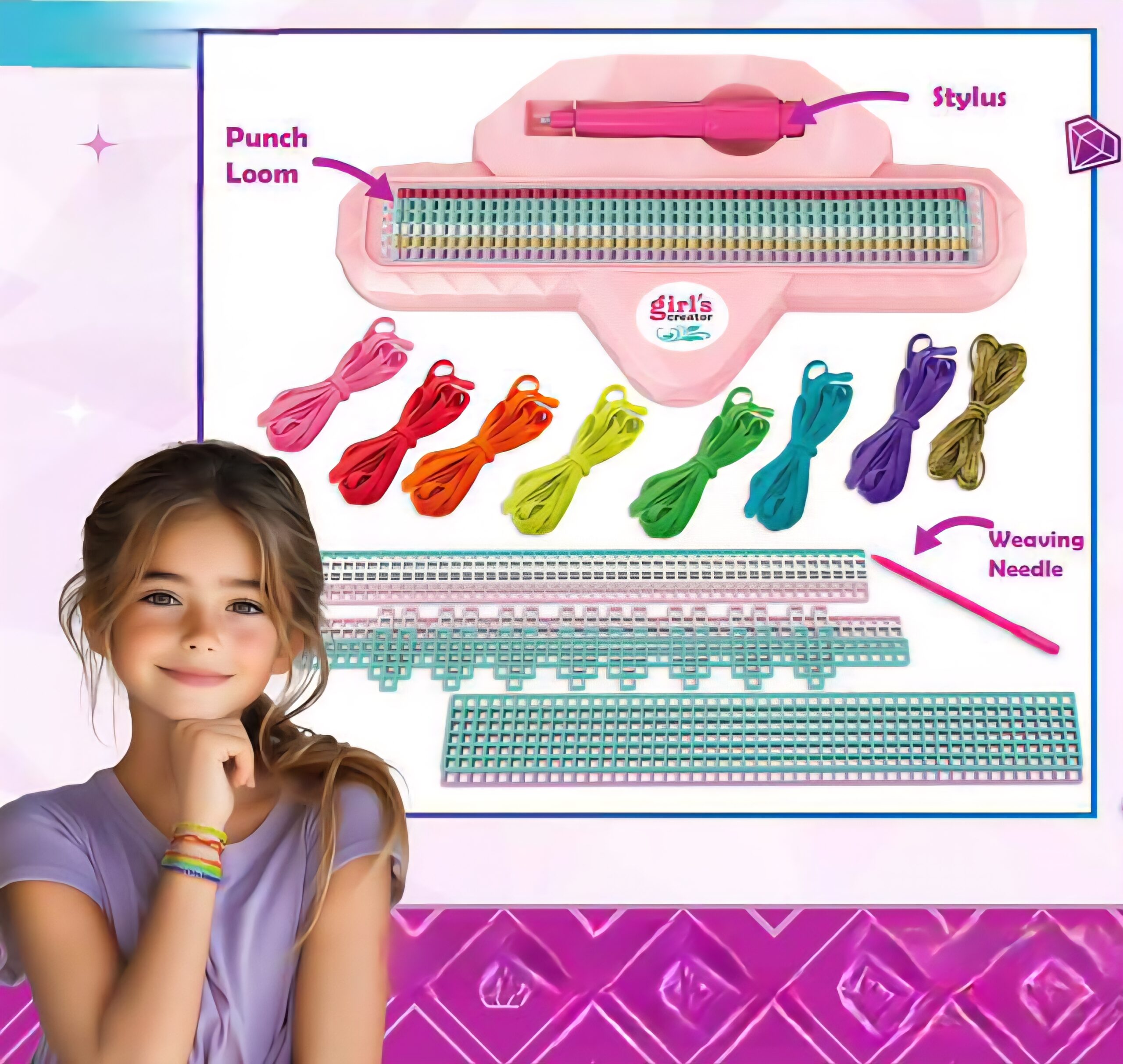 ست دستبندساز مدل Girls creator