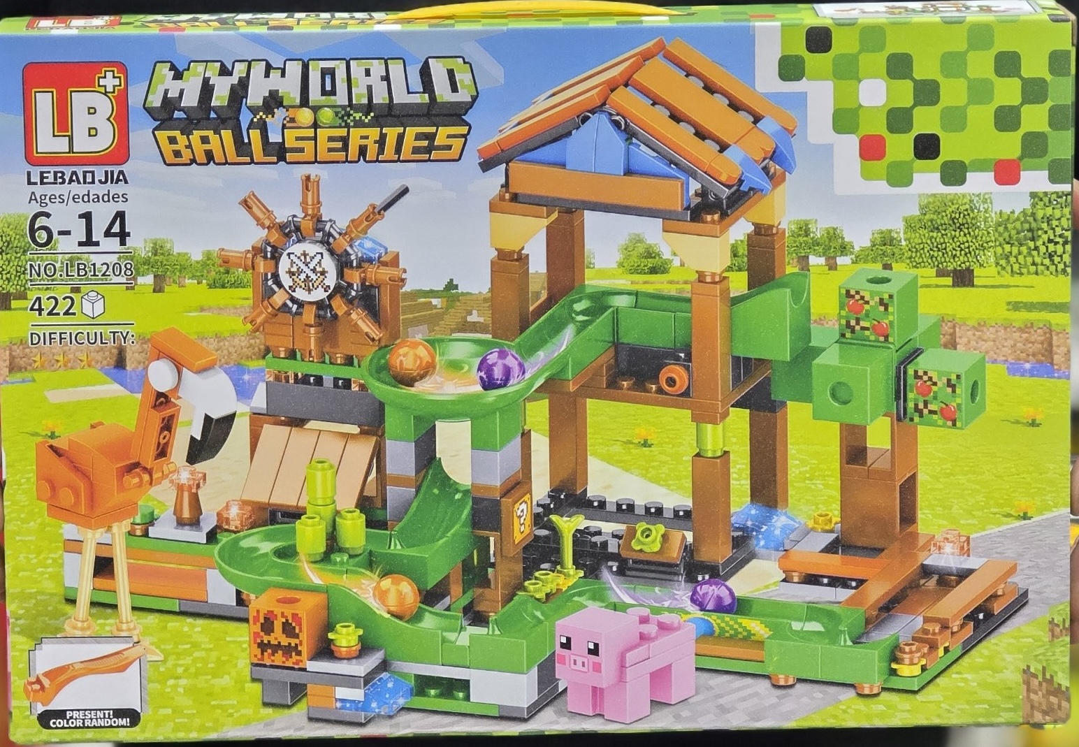 لگو ماینکرفت 422 قطعه آیتم 1208