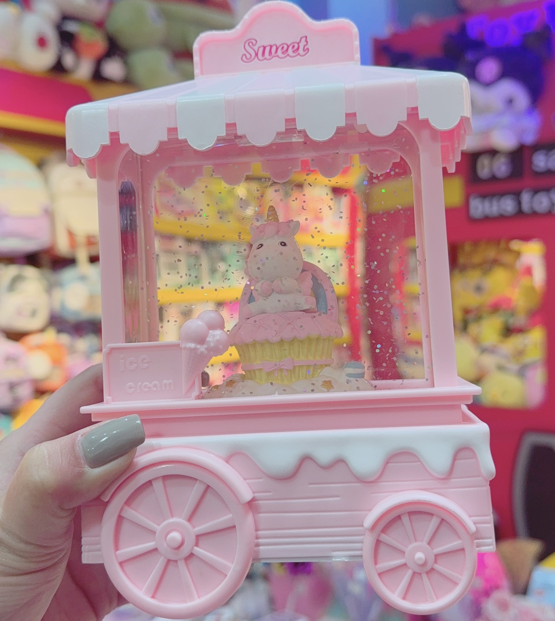 کیوسک موزیکال طرح کالسکه یونیکورن