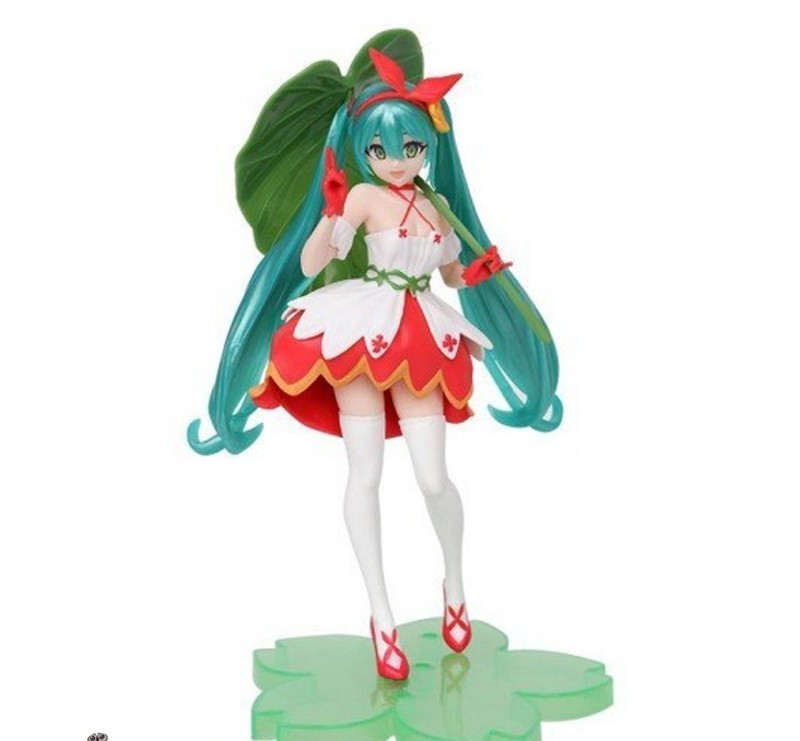 اکشن فیگور هاتسونه میکو با برگ Hatsune Miku