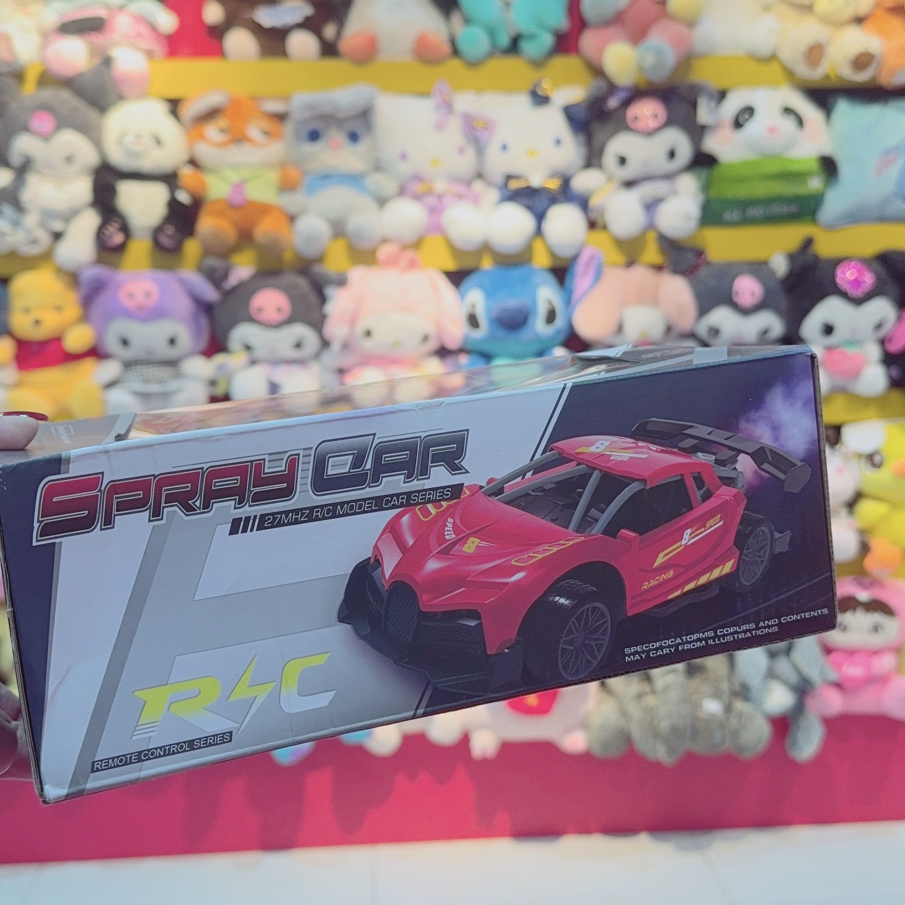 ماشین کنترلی دودزا SPRAY CAR