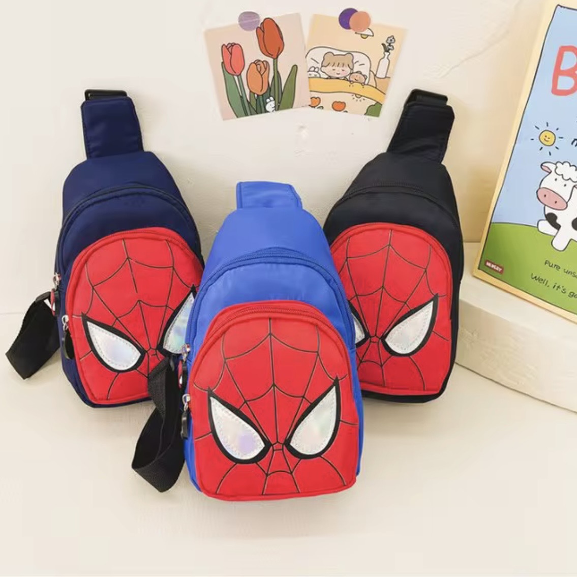 بادی بگ پسرانه طرح اسپایدرمن