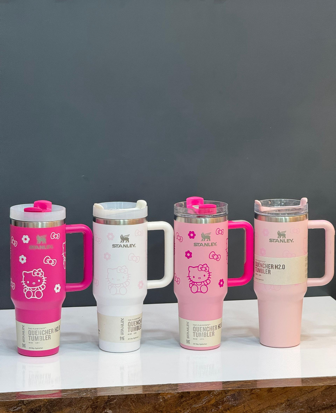 ماگ دسته دار استنلی تامبلر اورجینال هلو کیتی