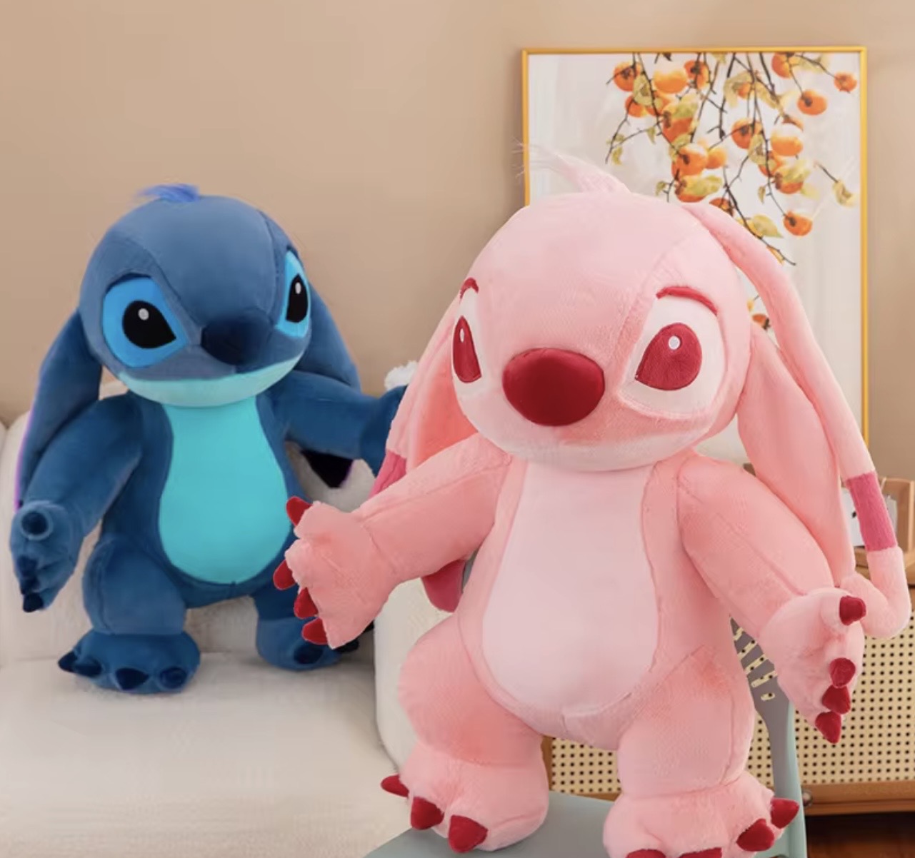 عروسک پولیشی استیچ ۷۰سانتی ایستاده