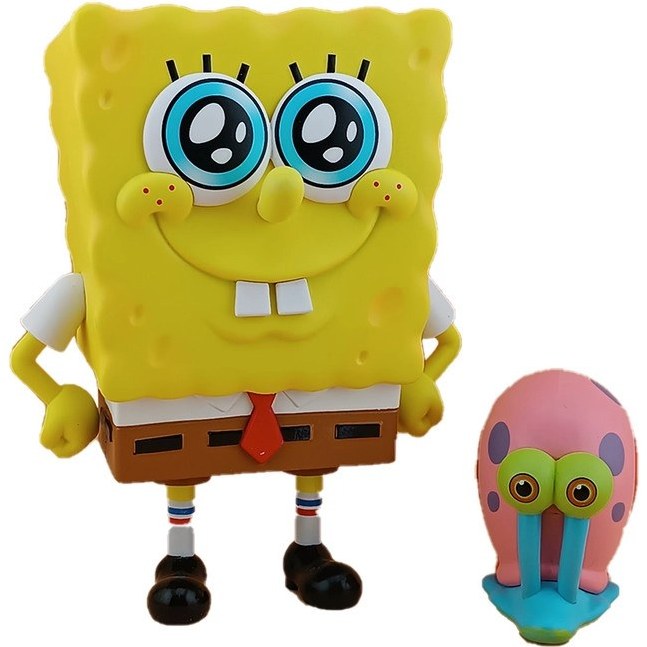 فیگور مدل باب اسفنجی و گری حلزون مجموعه 2 عددی