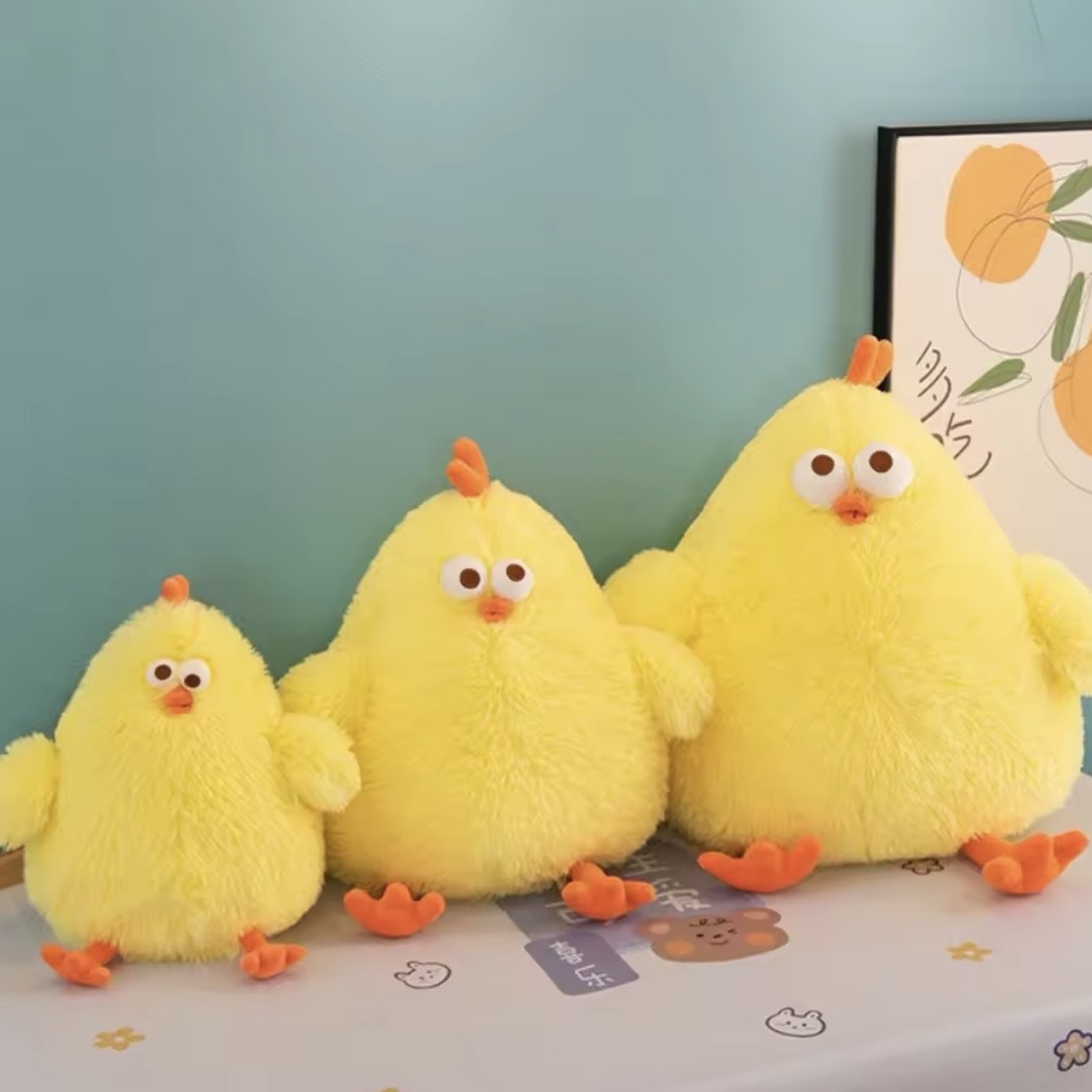 عروسک جوجه تپل پشمی