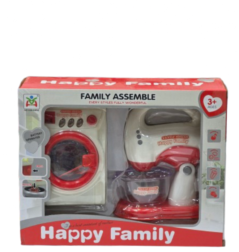 اسباب بازی ست همزن و لباسشویی