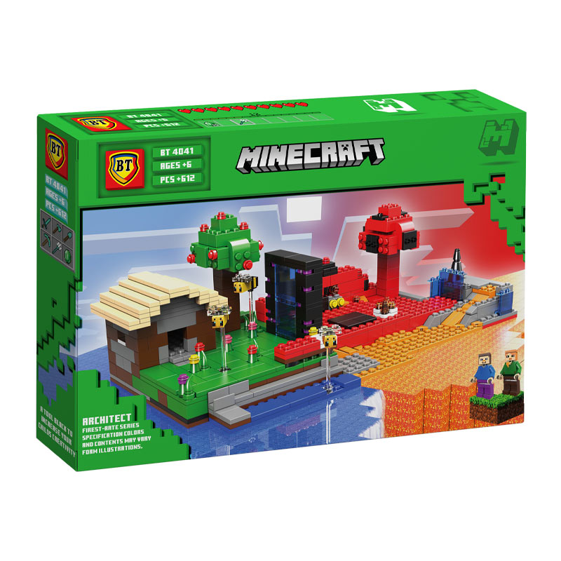 ساختنی لگو ماینکرافت برند BT کد 4041
