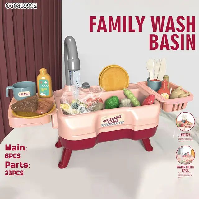 سینک ظرفشویی پمپاژ آب پایه دار وارداتی