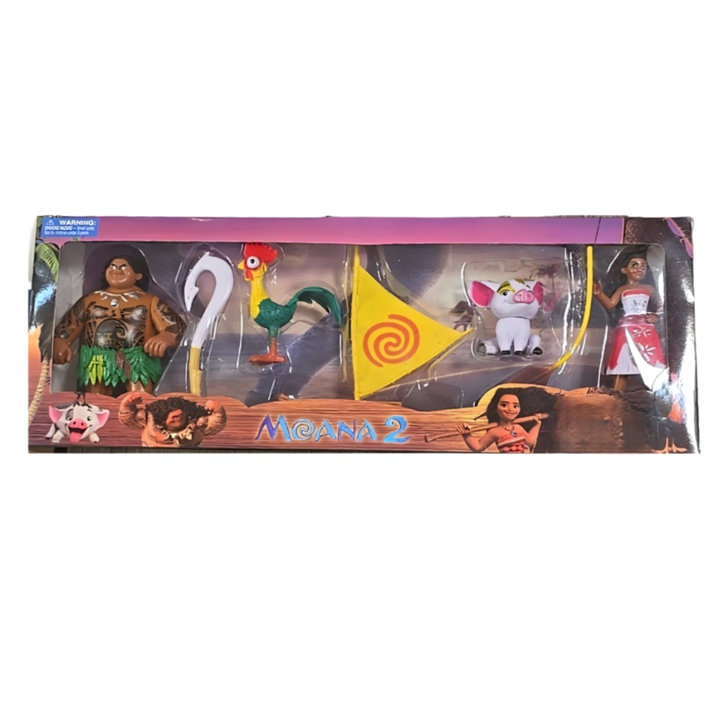 فیگور انیمیشن موآنا با قایق ست 4 عددی