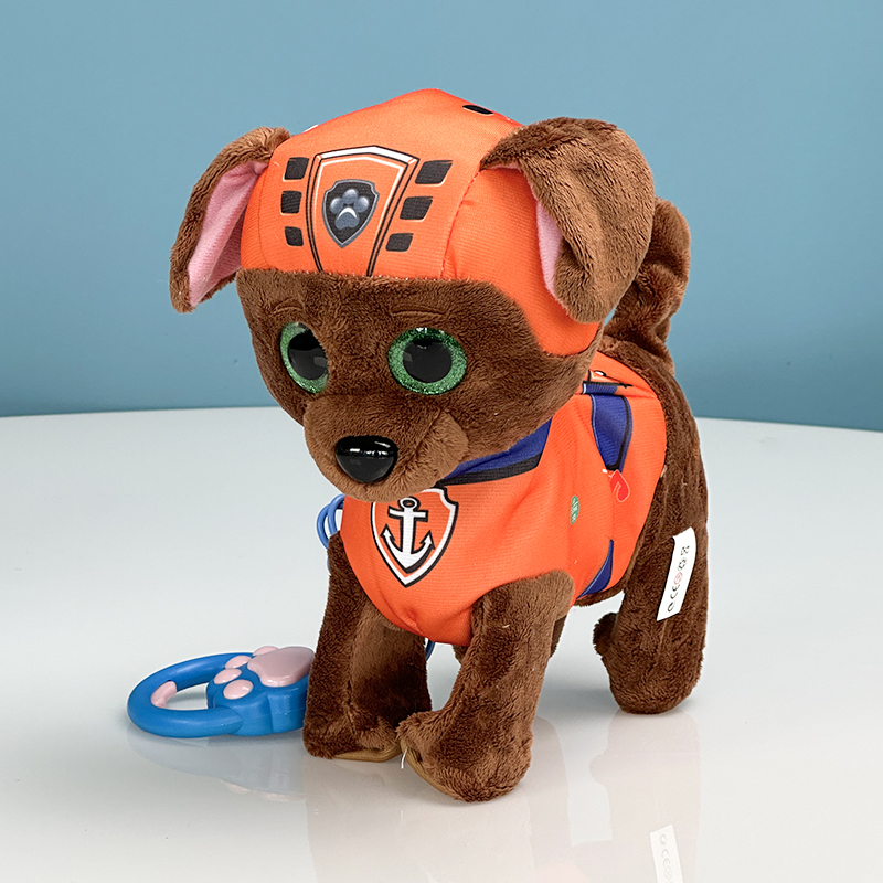 عروسک سگ نگهبان راهرو قلاده دار