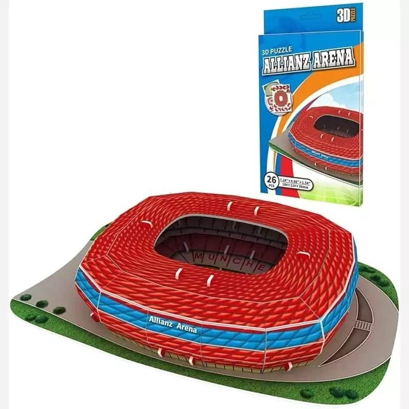 پازل 3 بعدی استادیوم فوتبال