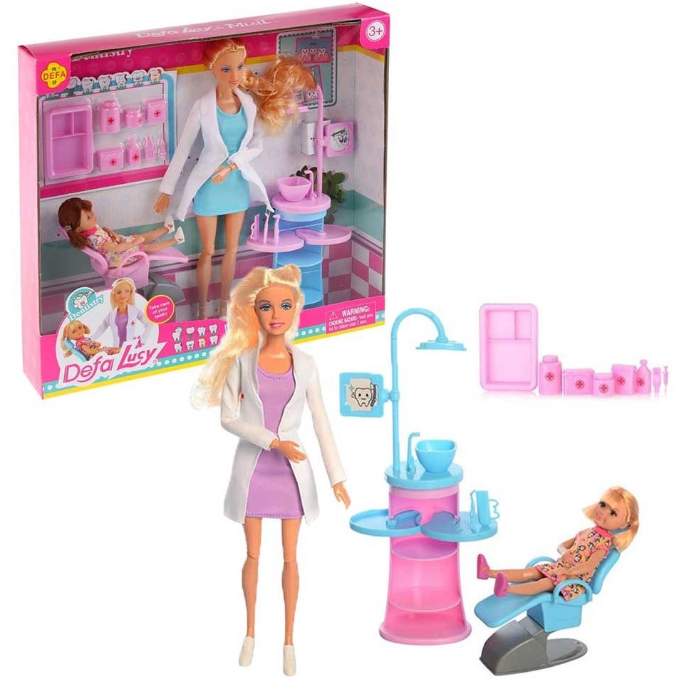 باربی دفا لوسی مدل دندان پزشک