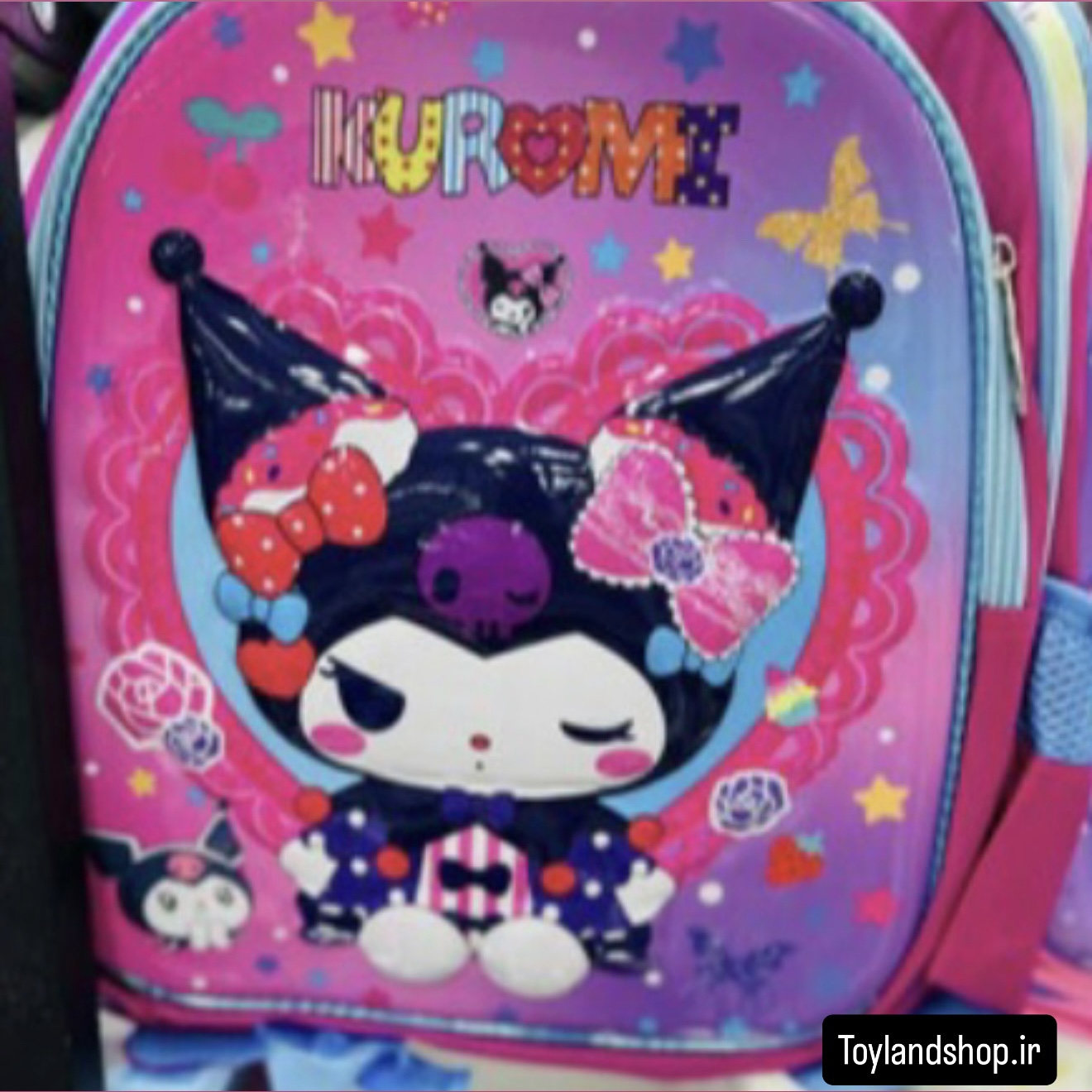 کوله فایبر گلاس برجسته طرح کرومی و ملودی